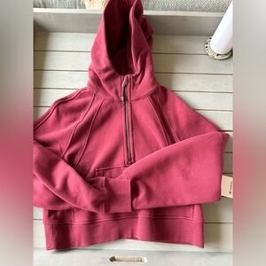 Lululemon scuba oversized 1/2 zip hoodie